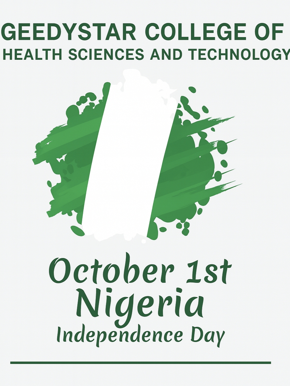 Nigeria @ 65: GeedyStar Celebrates Freedom, Future, and Nationhood